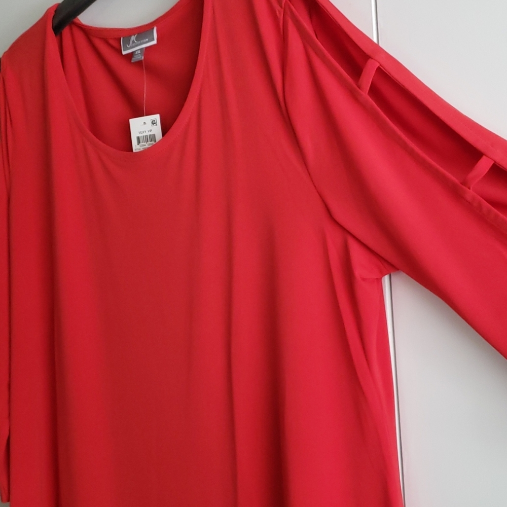 Ladder sleeve fun top